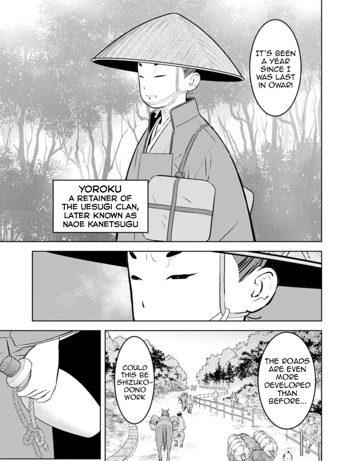 Sengoku Komachi Kuroutan: Noukou Giga Chapter 91 page 18 - 