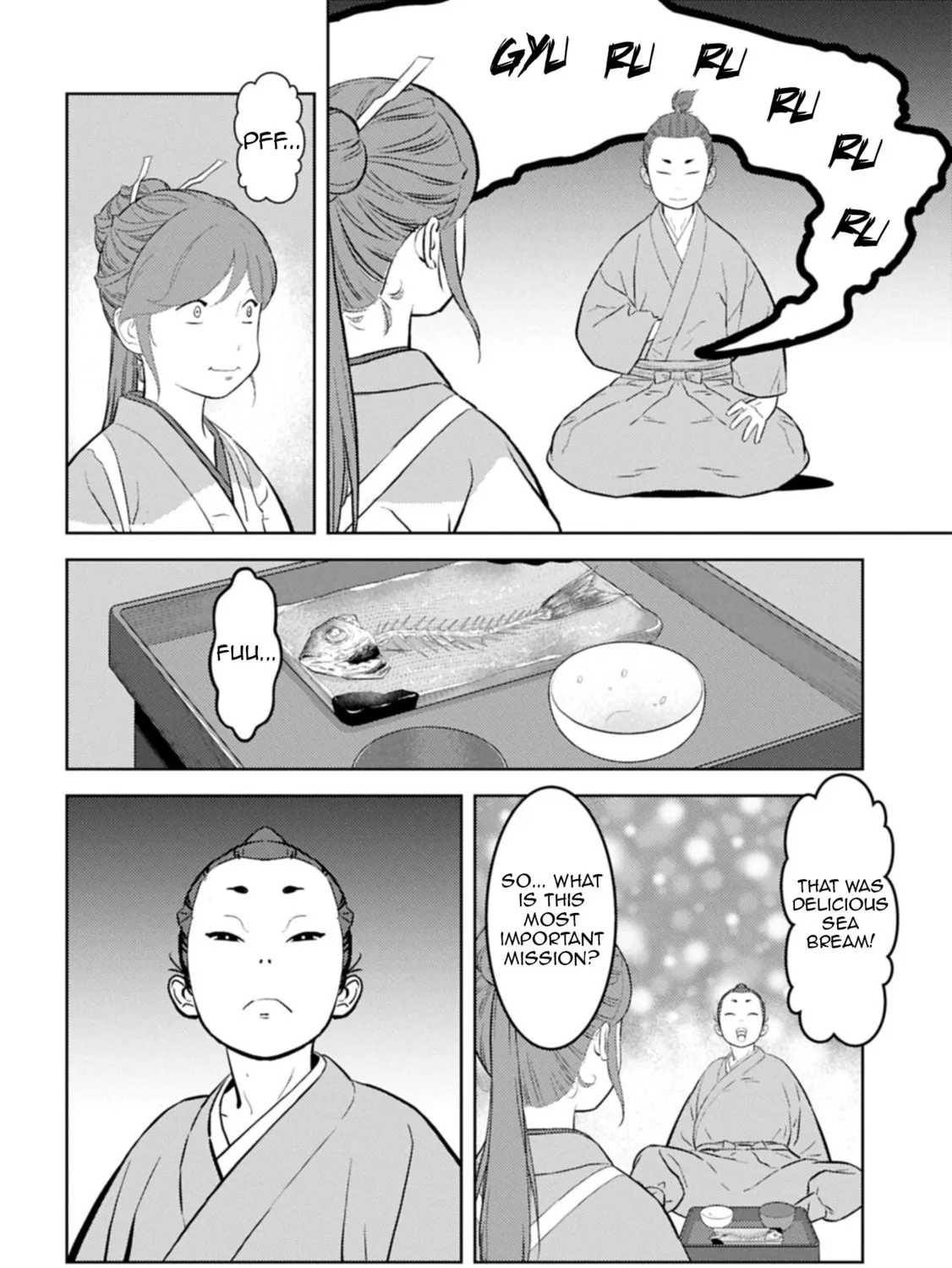 Sengoku Komachi Kuroutan: Noukou Giga Chapter 91 page 44 - 