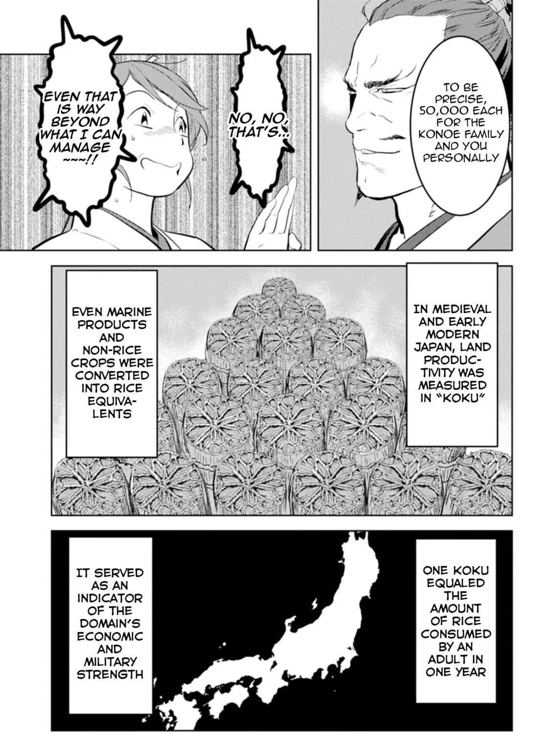 Sengoku Komachi Kuroutan: Noukou Giga Chapter 91 page 10 - 