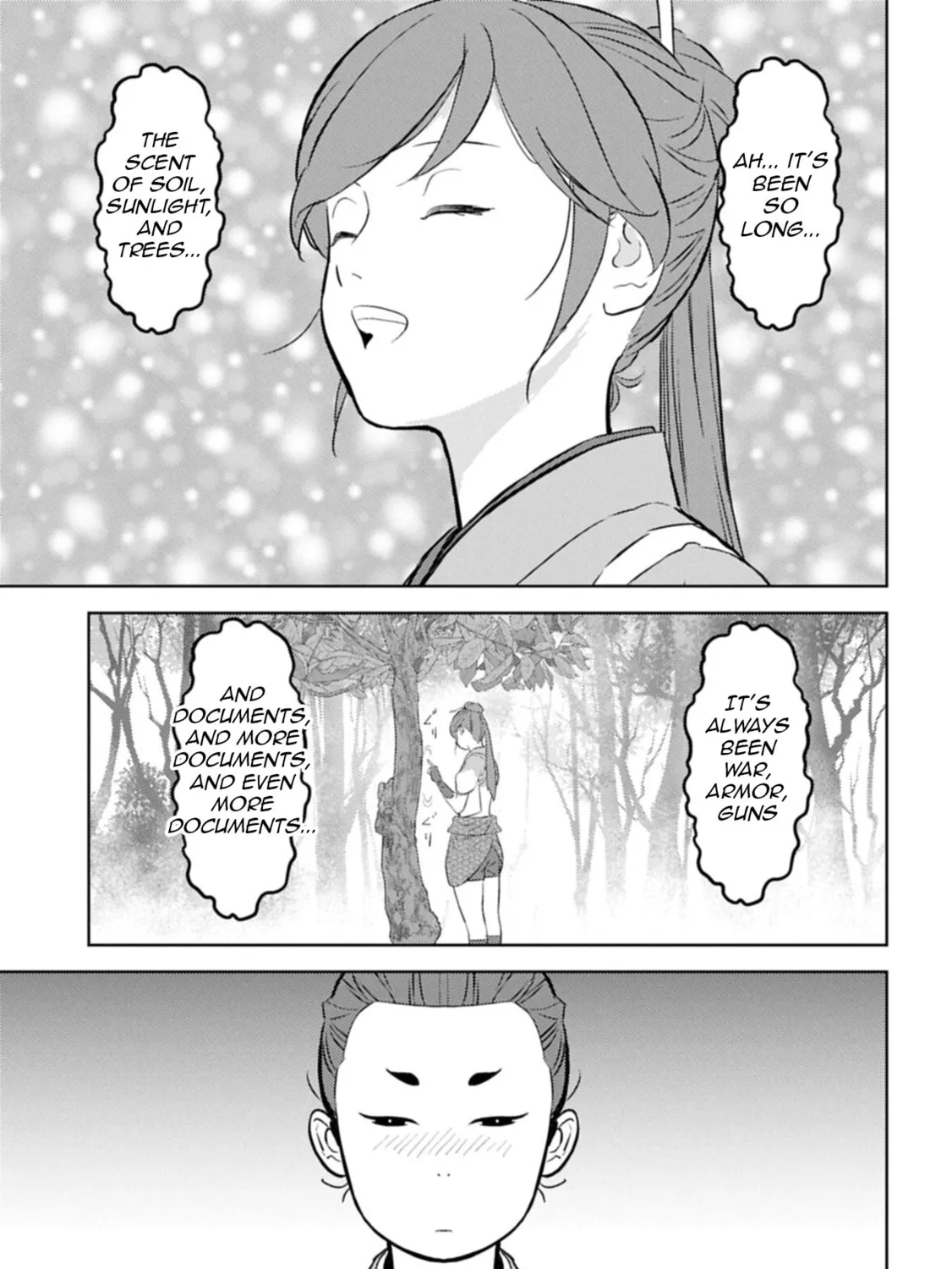 Sengoku Komachi Kuroutan: Noukou Giga Chapter 92 page 30 - 