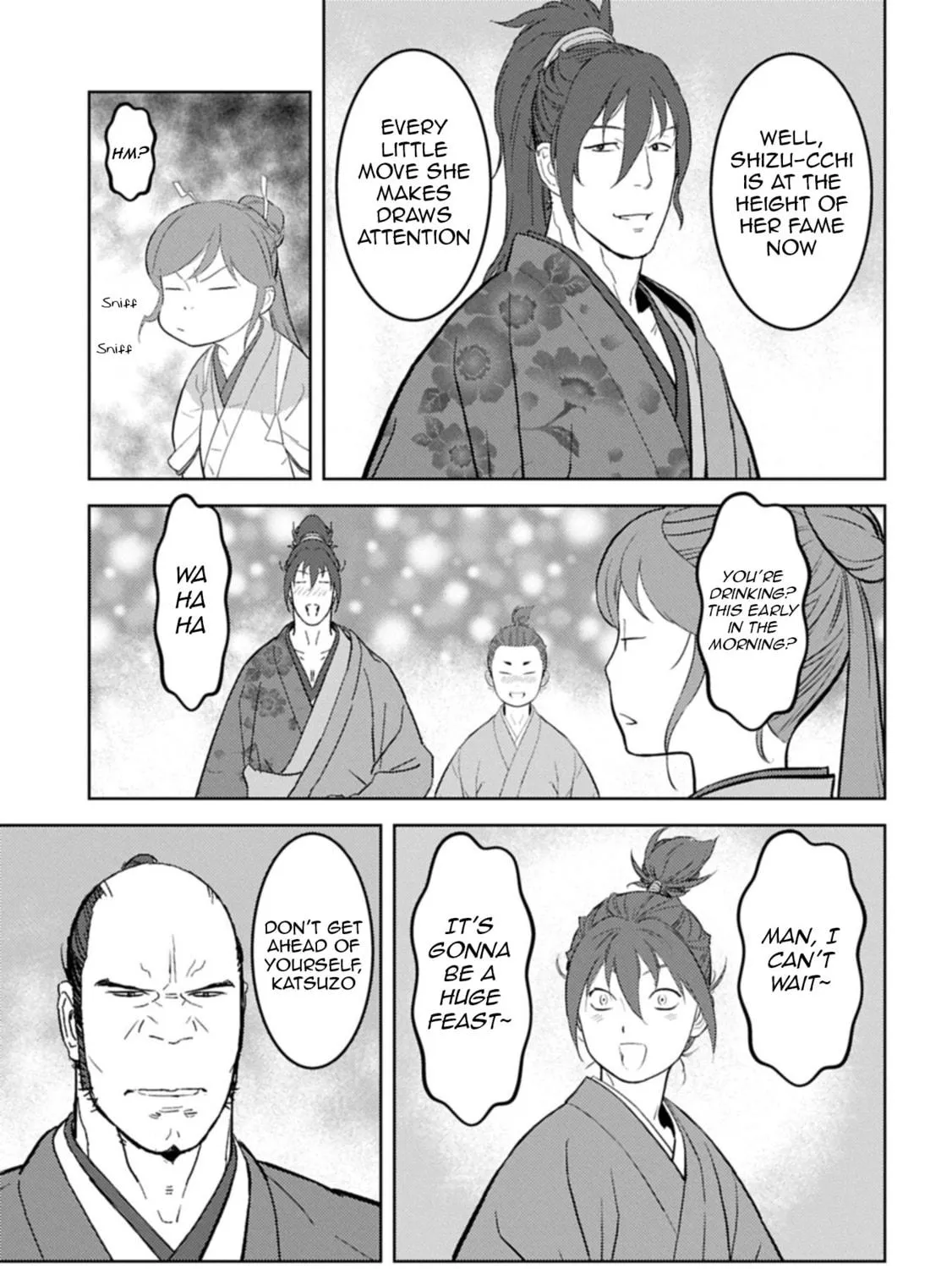 Sengoku Komachi Kuroutan: Noukou Giga Chapter 92 page 38 - 