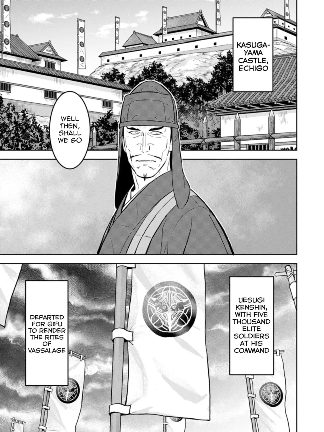 Sengoku Komachi Kuroutan: Noukou Giga Chapter 92 page 6 - 