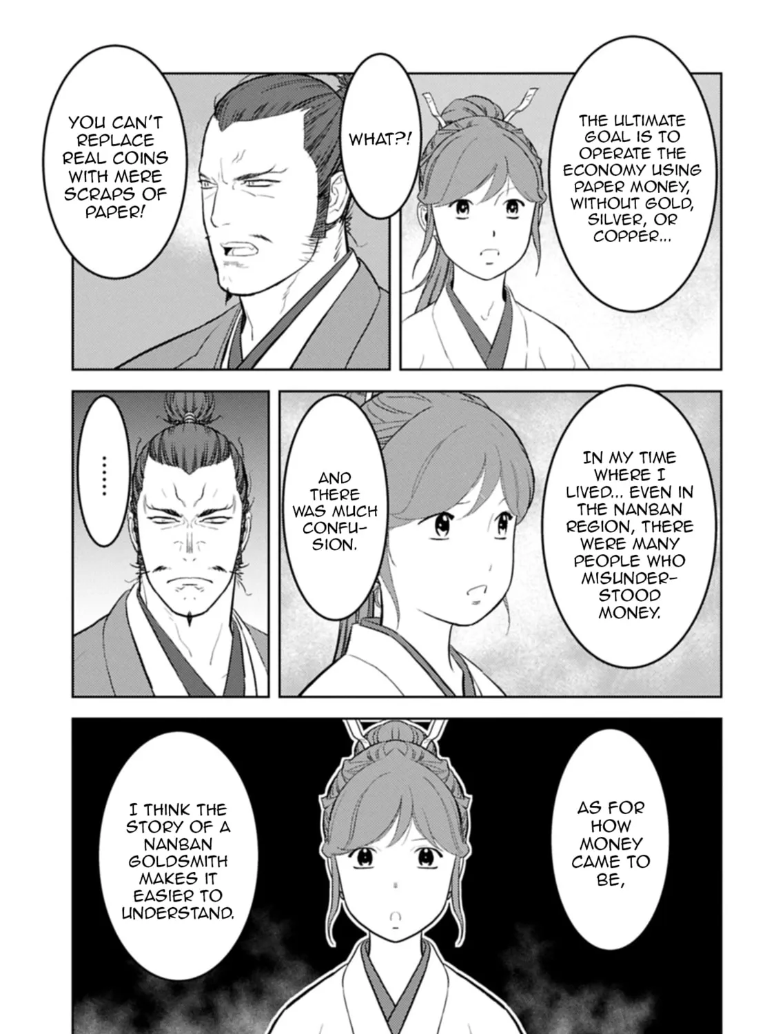 Sengoku Komachi Kuroutan: Noukou Giga Chapter 95 page 18 - 