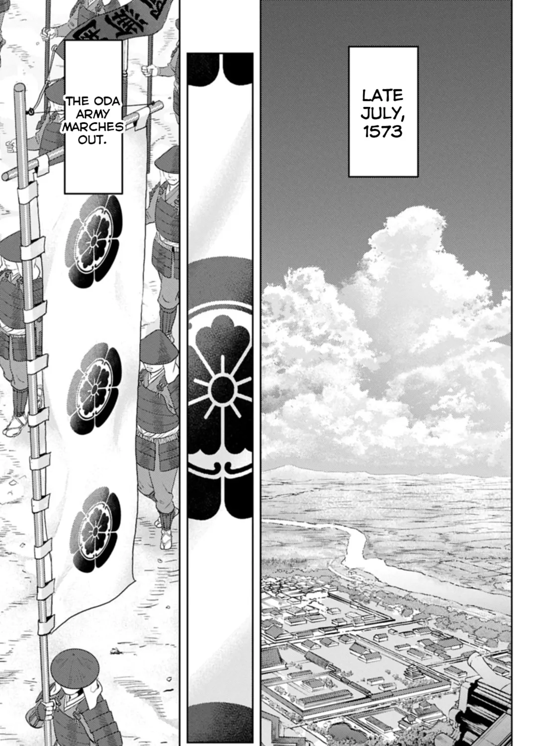 Sengoku Komachi Kuroutan: Noukou Giga Chapter 95 page 54 - 