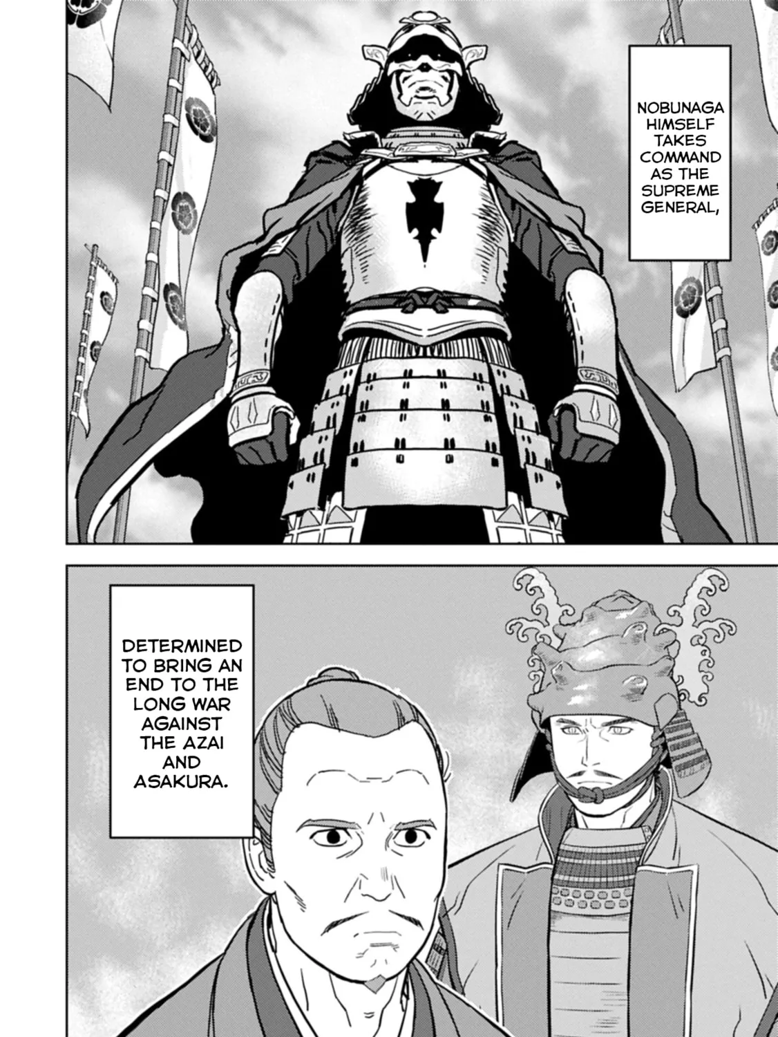 Sengoku Komachi Kuroutan: Noukou Giga Chapter 95 page 56 - 