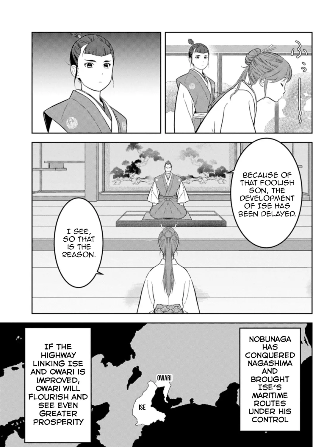 Sengoku Komachi Kuroutan: Noukou Giga Chapter 95 page 10 - 