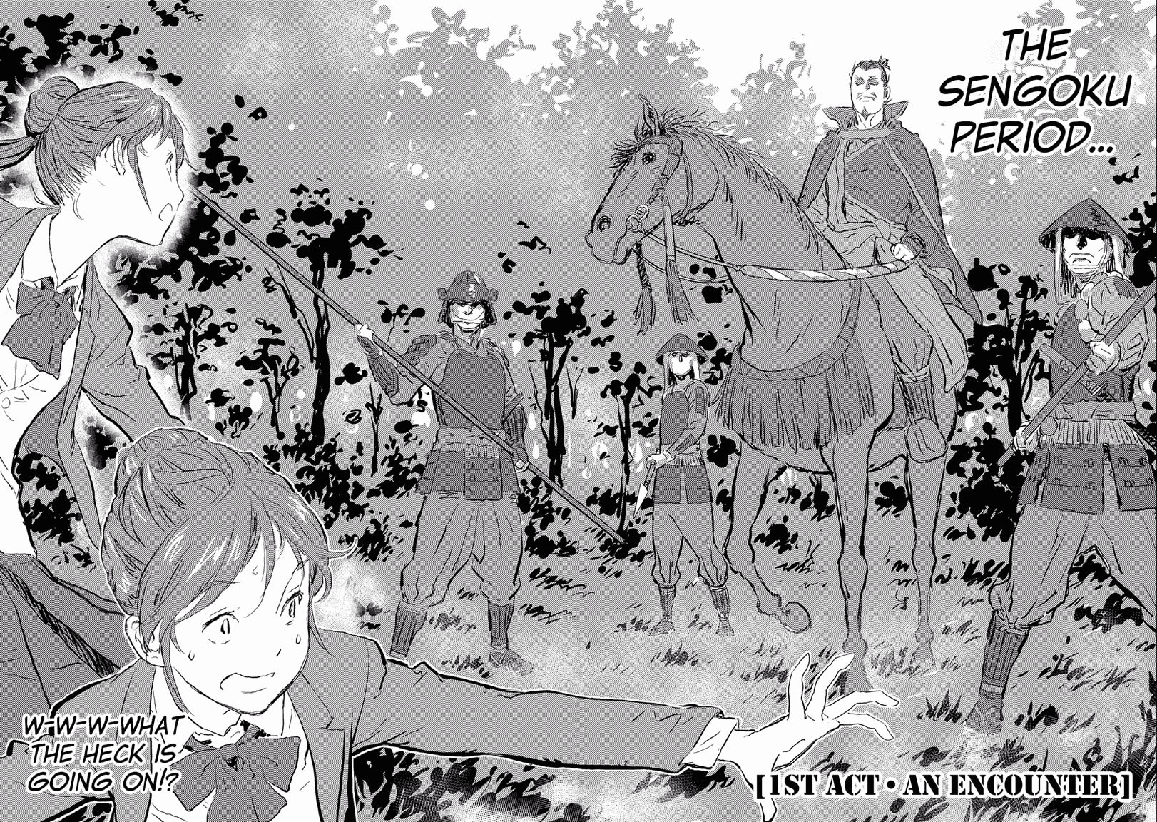 Sengoku Komachi Kuroutan: Noukou Giga Chapter 96 page 3 - 
