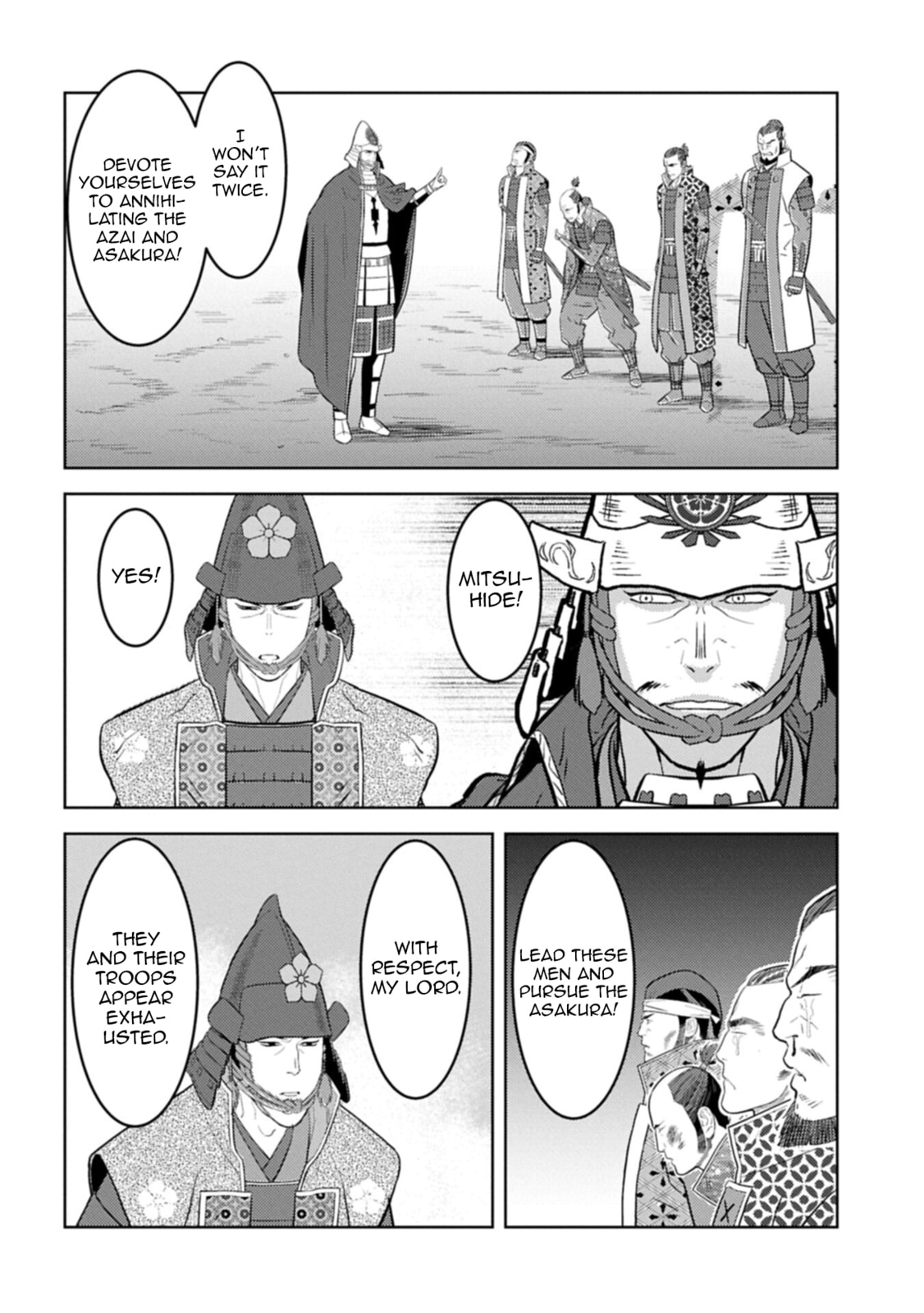 Sengoku Komachi Kuroutan: Noukou Giga Chapter 98 page 27 - 
