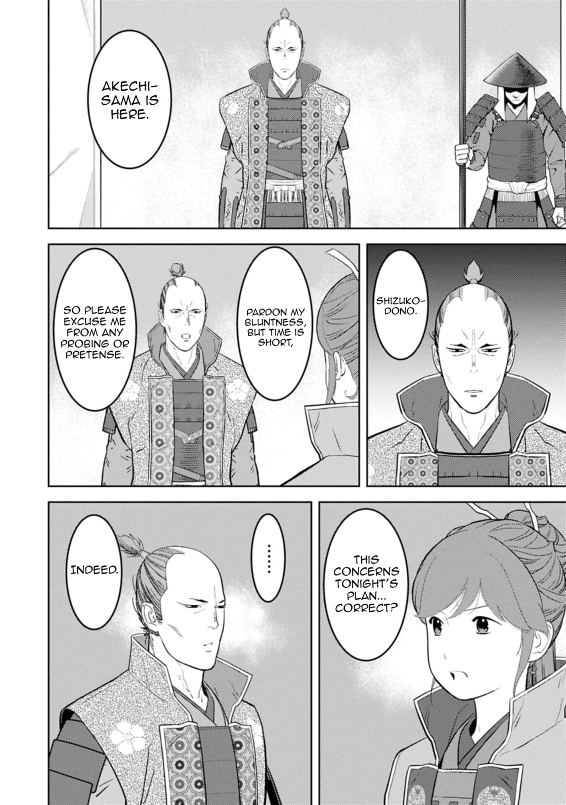 Sengoku Komachi Kuroutan: Noukou Giga Chapter 98 page 9 - 