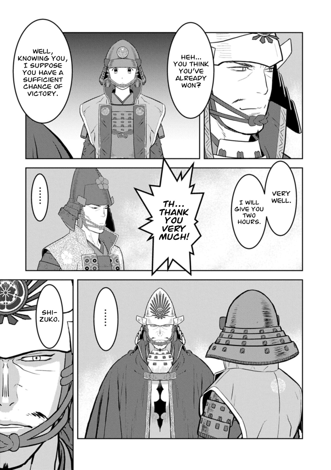 Sengoku Komachi Kuroutan: Noukou Giga Chapter 99 page 4 - 