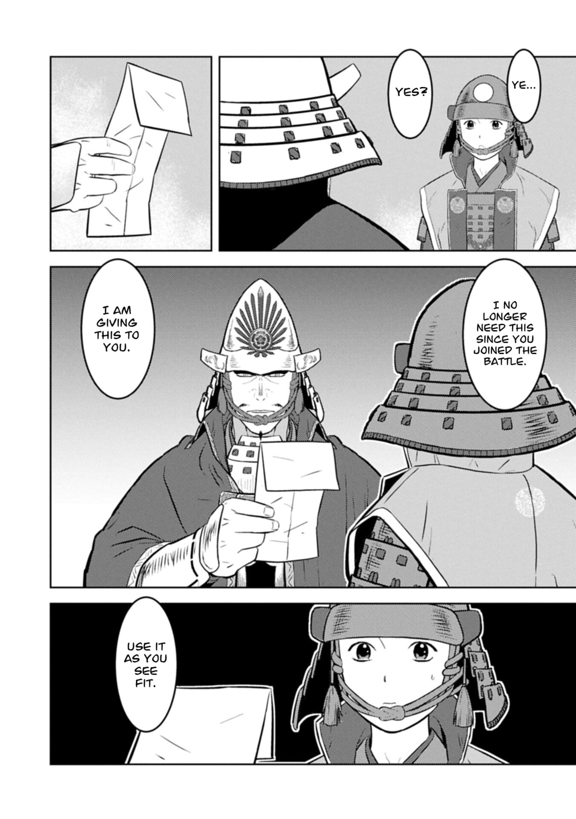 Sengoku Komachi Kuroutan: Noukou Giga Chapter 99 page 5 - 