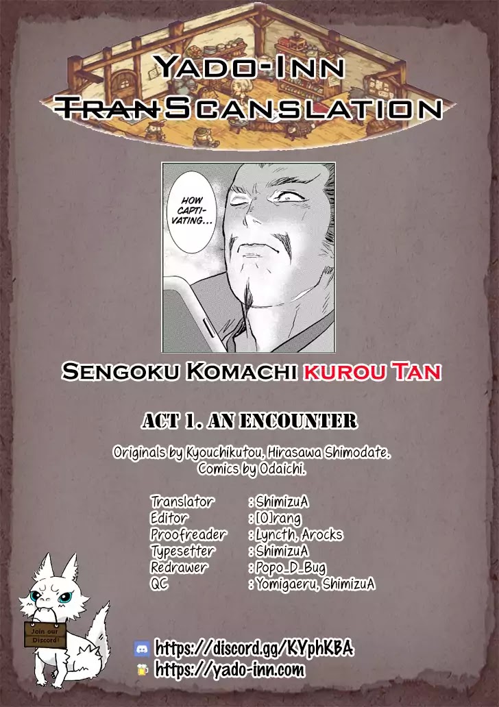 Sengoku Komachi Kuroutan Chapter 1.1 page 33 - 