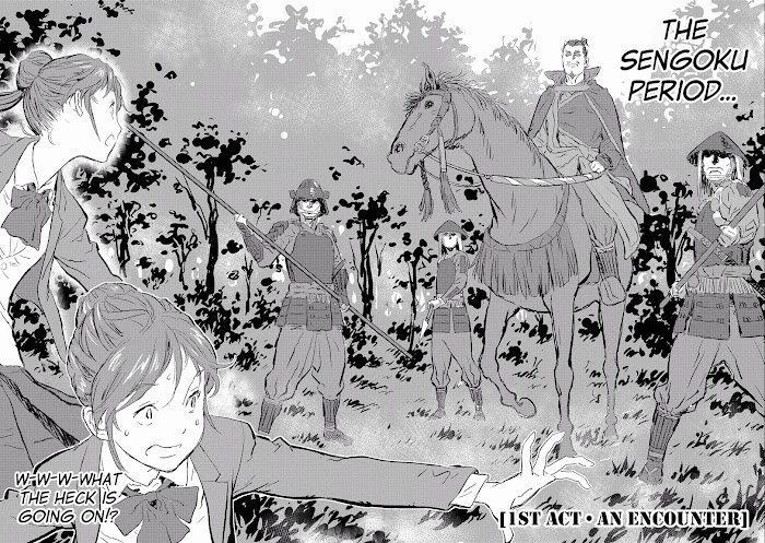 Sengoku Komachi Kuroutan Chapter 1 page 3 - 