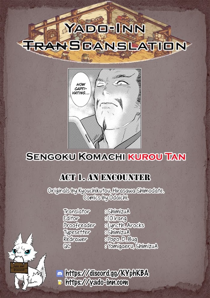 Sengoku Komachi Kuroutan Chapter 1 page 33 - 