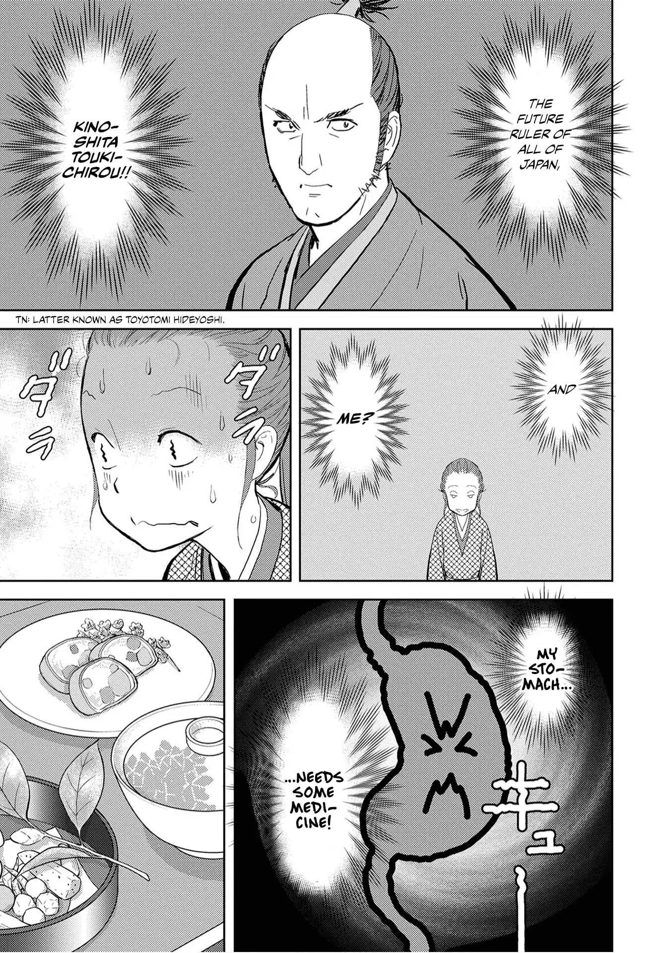 Sengoku Komachi Kuroutan Chapter 10.1 page 13 - 