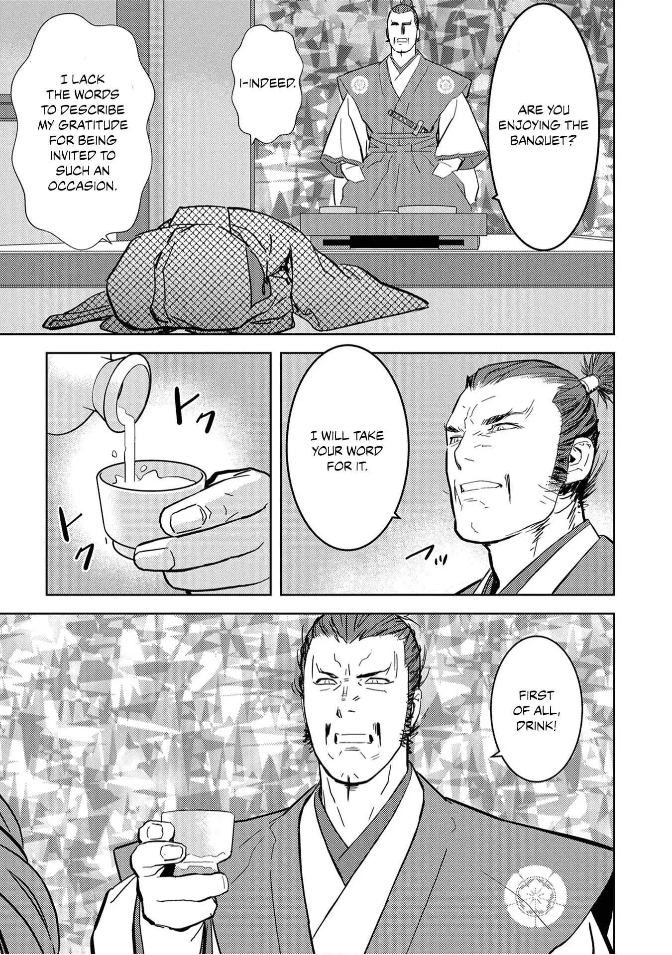 Sengoku Komachi Kuroutan Chapter 10.1 page 17 - 