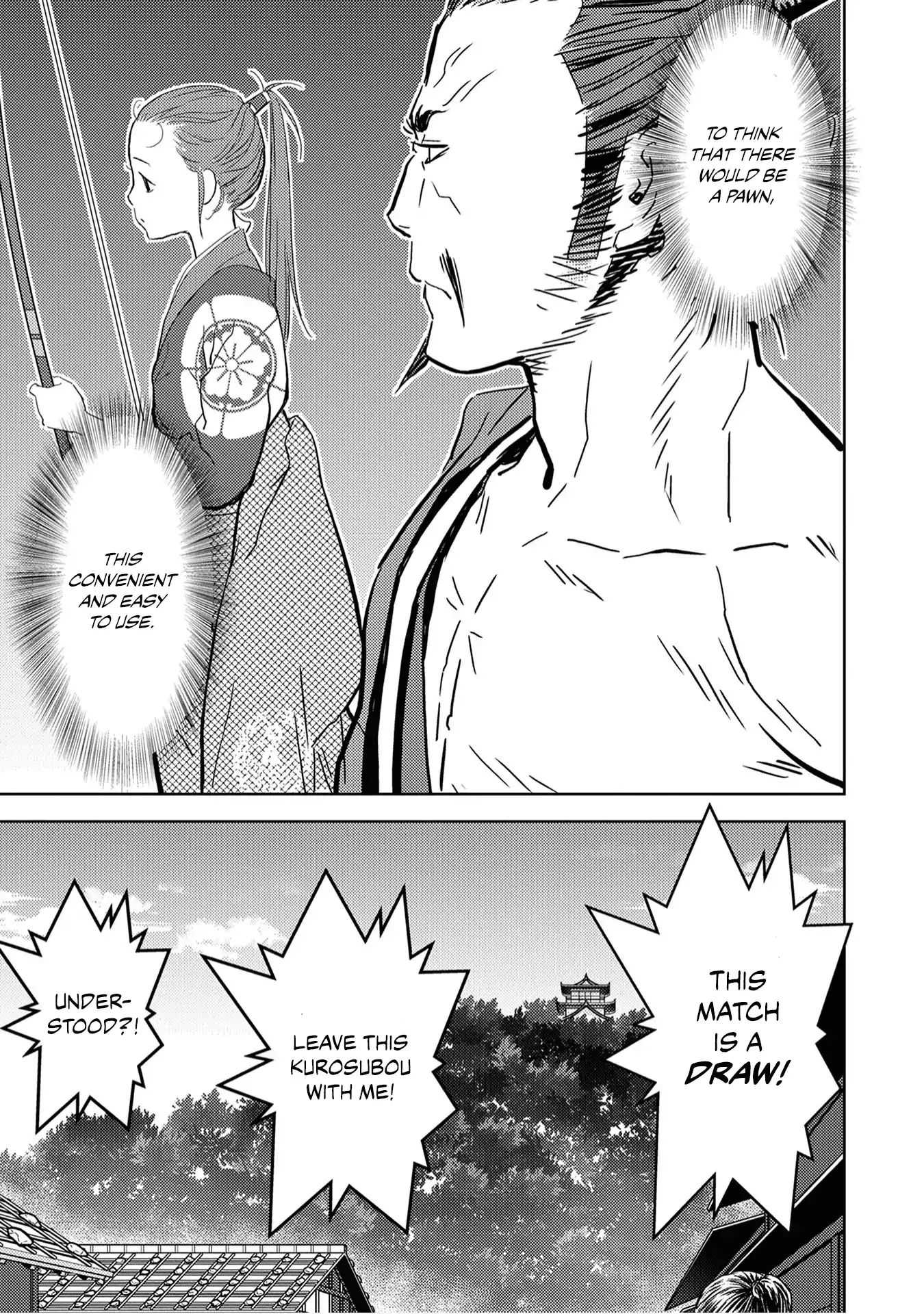 Sengoku Komachi Kuroutan Chapter 10.1 page 30 - 