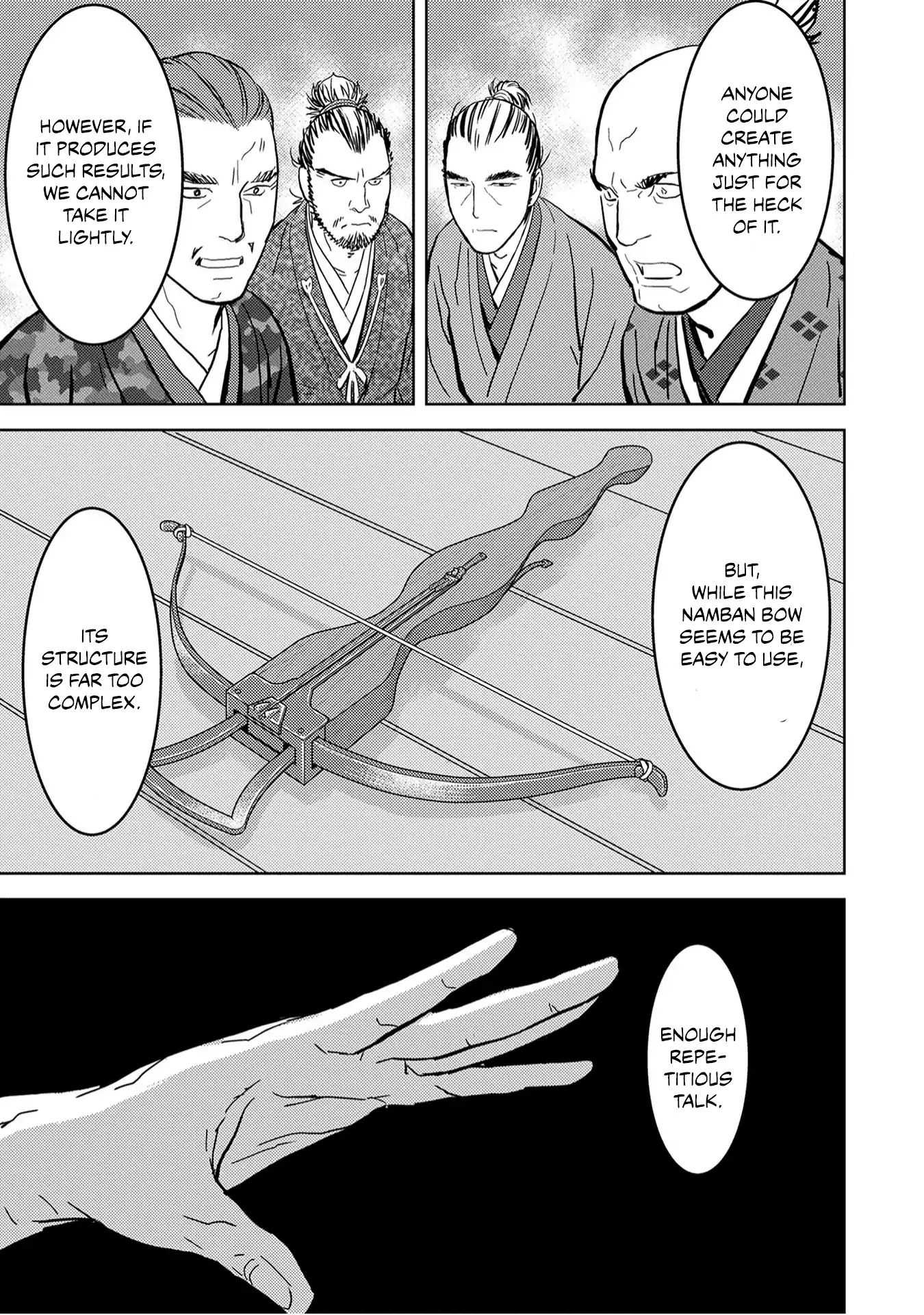 Sengoku Komachi Kuroutan Chapter 10.1 page 32 - 