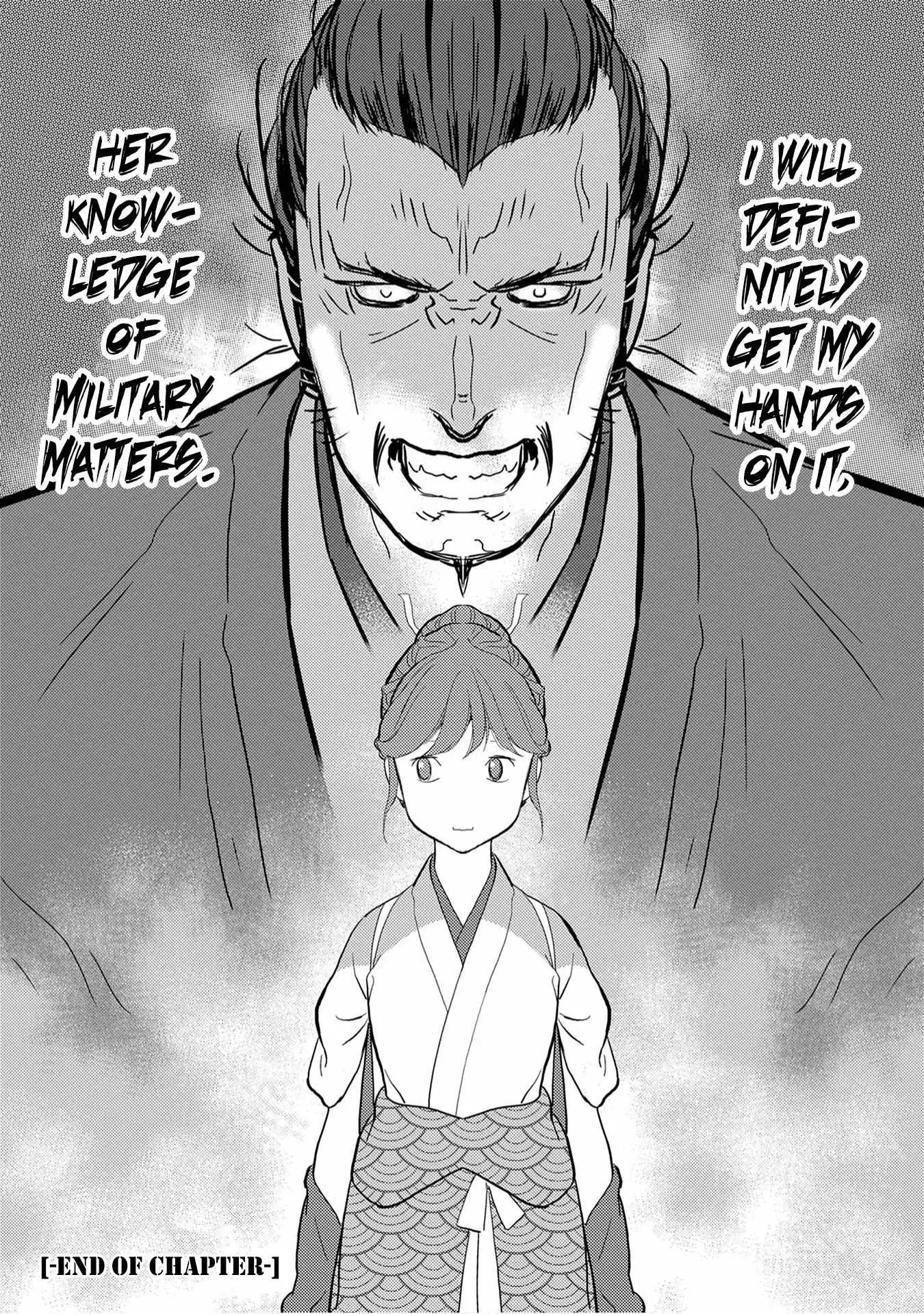 Sengoku Komachi Kuroutan Chapter 10.1 page 35 - 