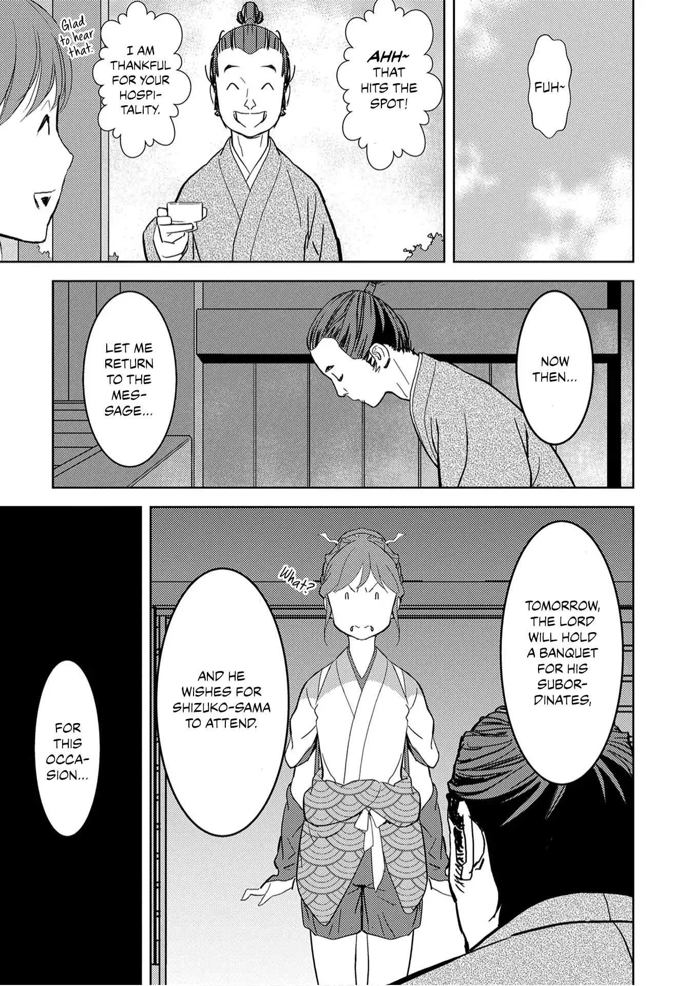 Sengoku Komachi Kuroutan Chapter 10.1 page 7 - 