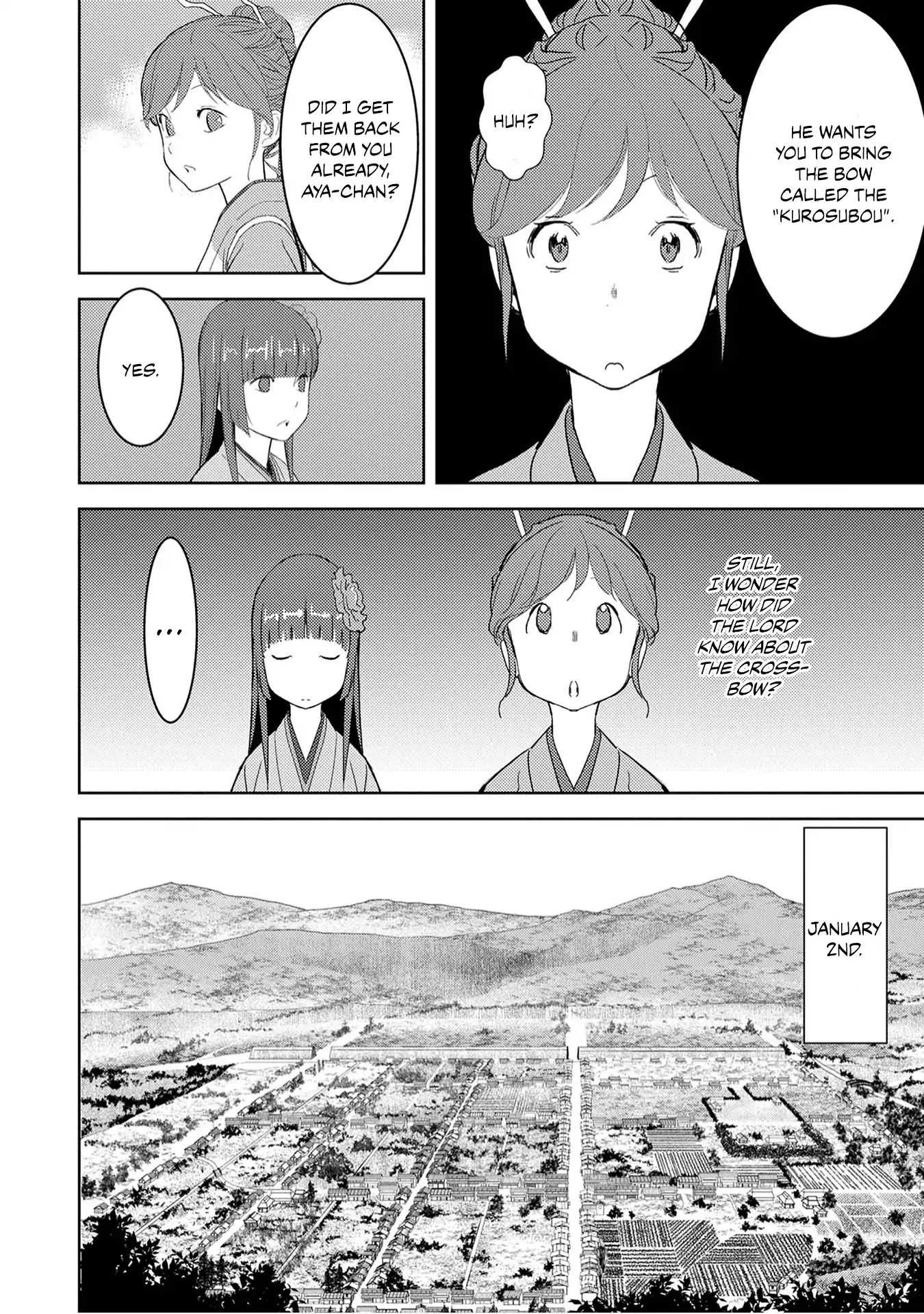 Sengoku Komachi Kuroutan Chapter 10.1 page 8 - 