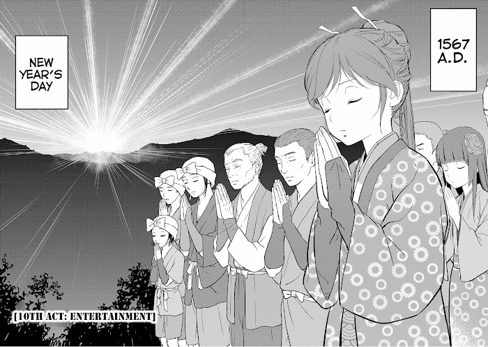 Sengoku Komachi Kuroutan Chapter 10 page 3 - 