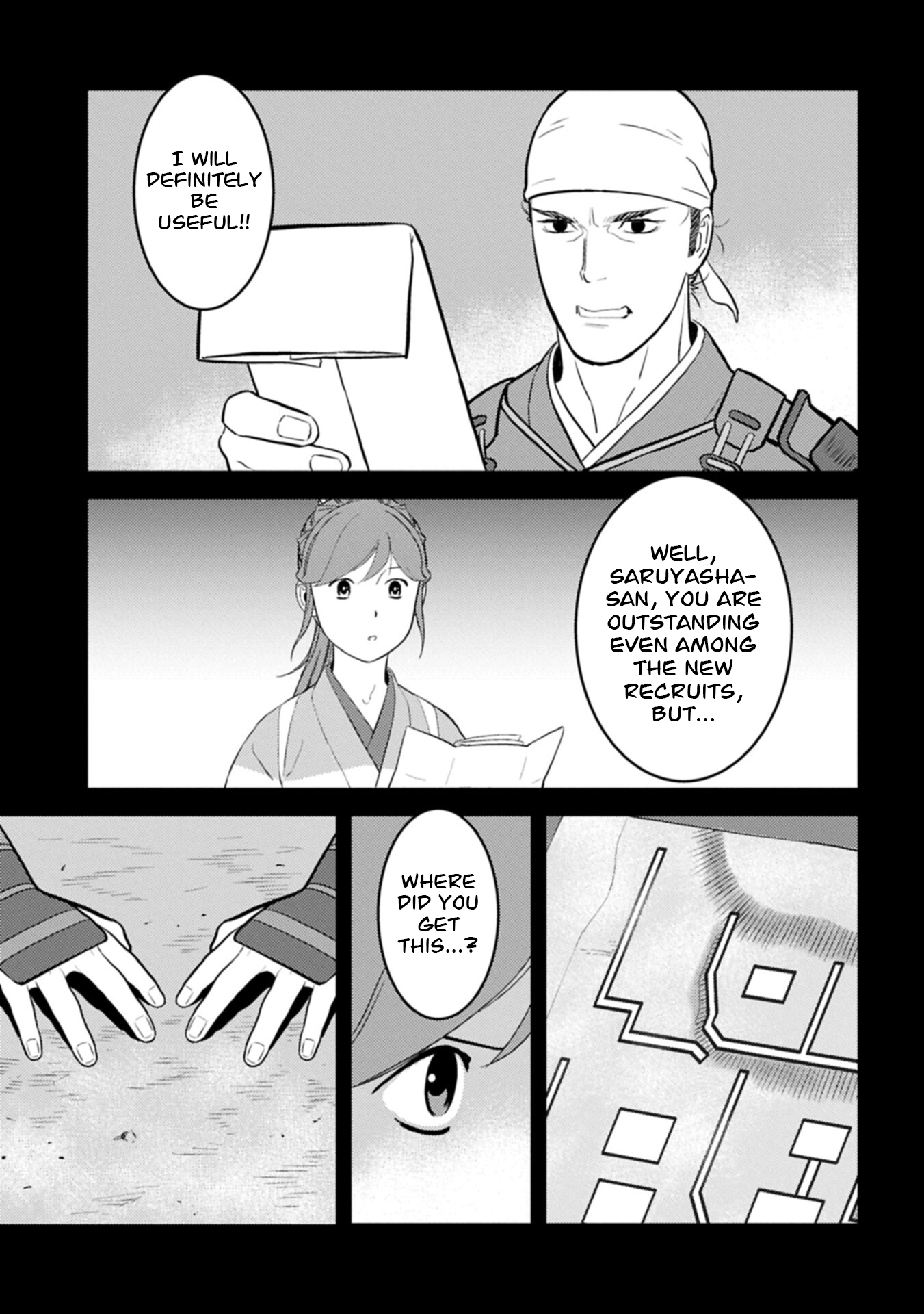 Sengoku Komachi Kuroutan Chapter 101 page 12 - 