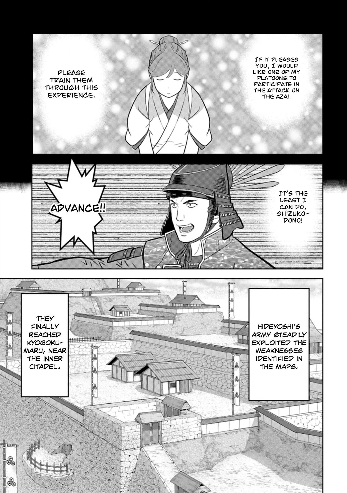 Sengoku Komachi Kuroutan Chapter 101 page 8 - 