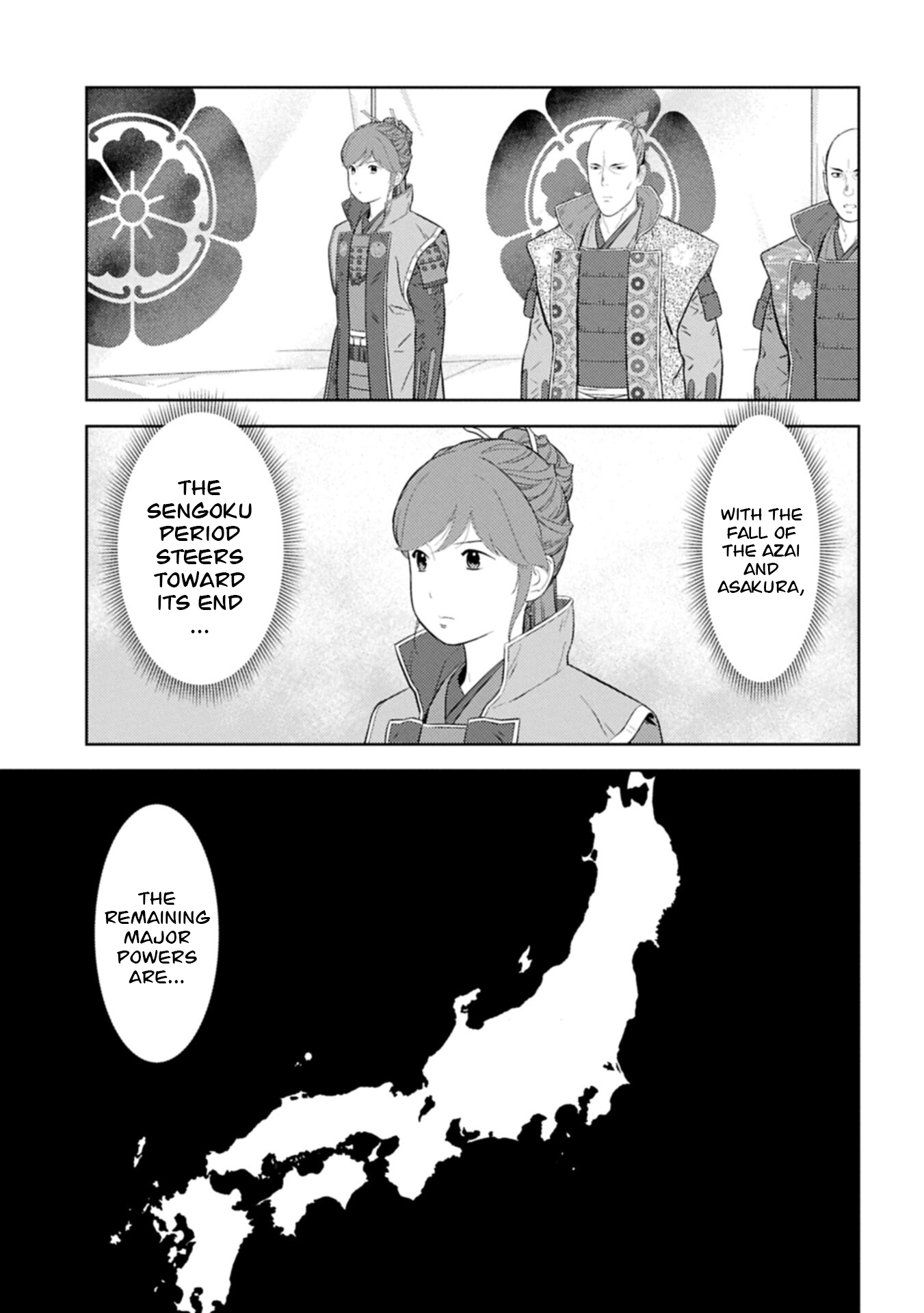 Sengoku Komachi Kuroutan Chapter 102 page 12 - 
