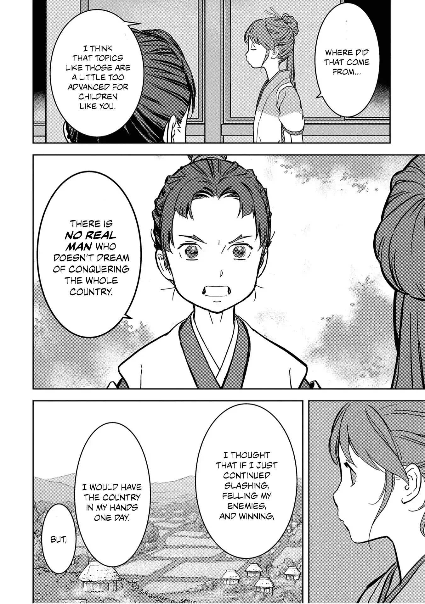 Sengoku Komachi Kuroutan Chapter 11.1 page 16 - 