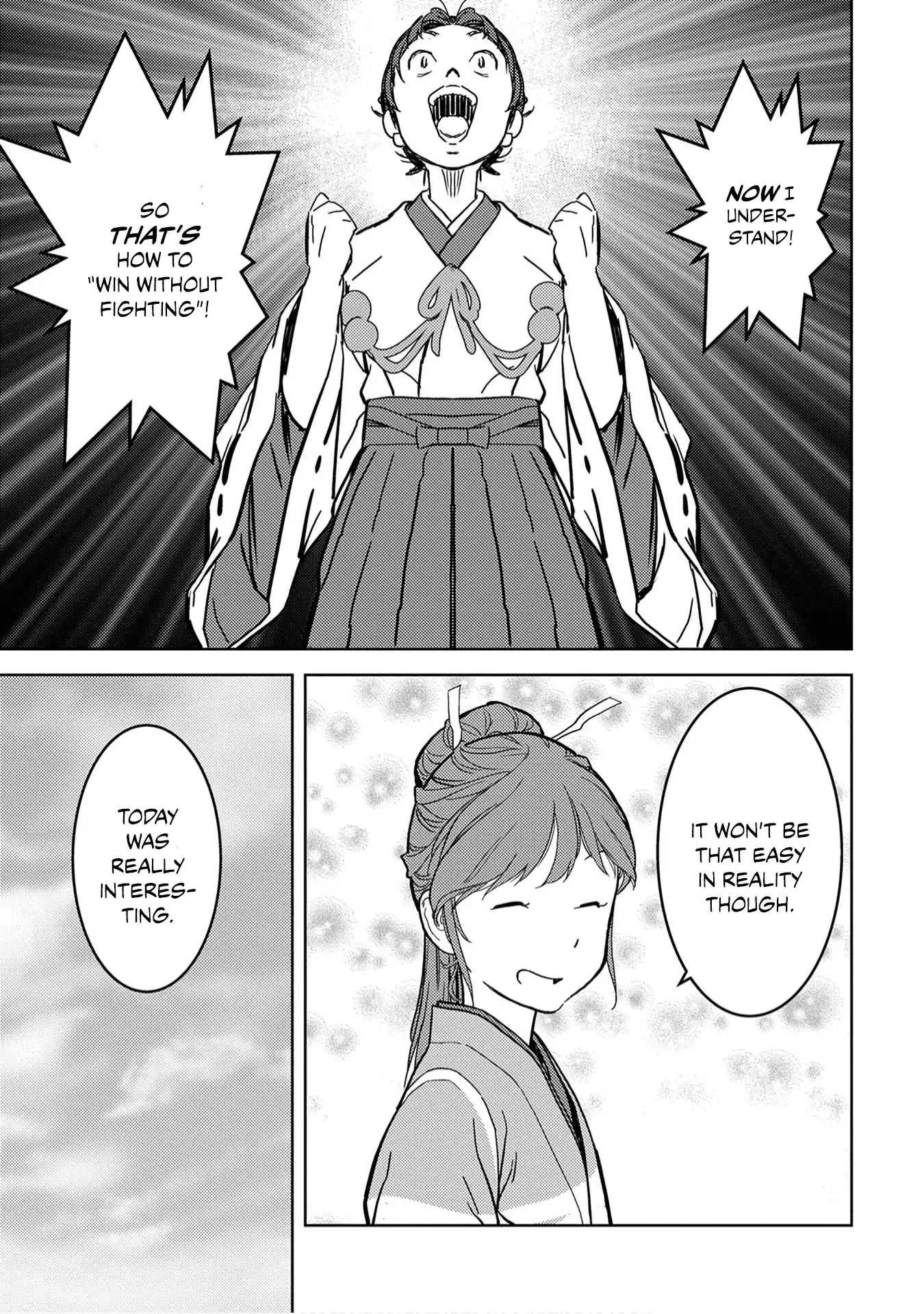 Sengoku Komachi Kuroutan Chapter 11.1 page 23 - 