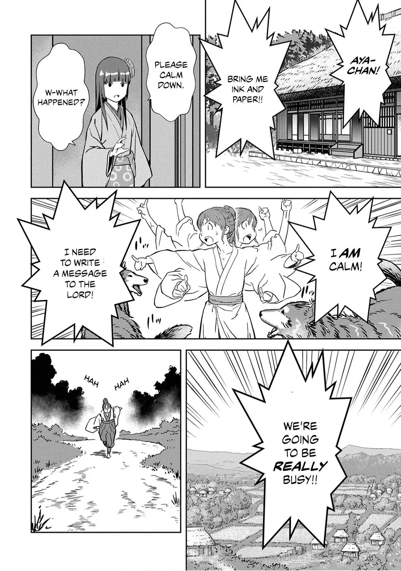 Sengoku Komachi Kuroutan Chapter 11.1 page 28 - 