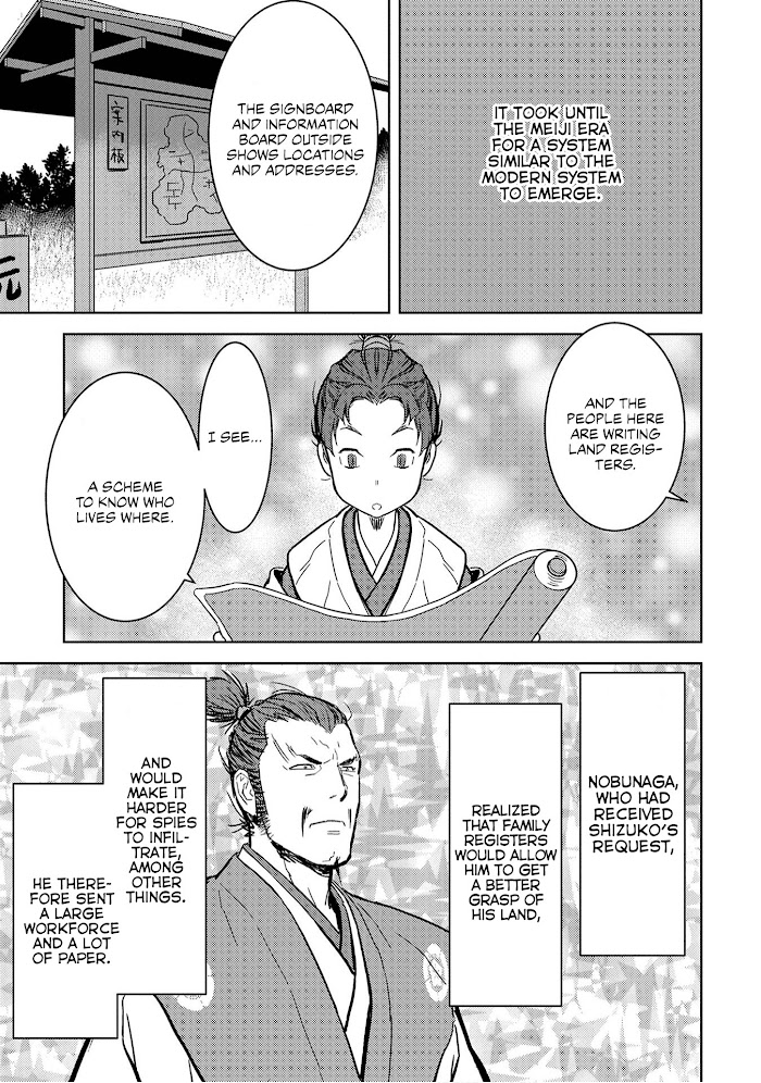 Sengoku Komachi Kuroutan Chapter 11 page 34 - 