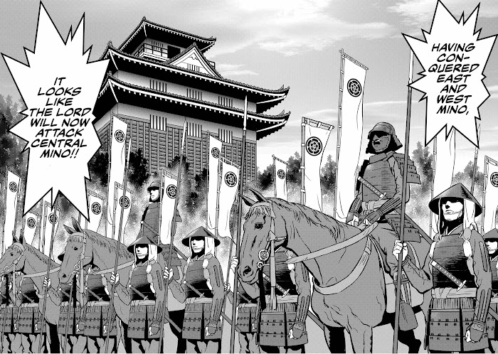 Sengoku Komachi Kuroutan Chapter 11 page 37 - 