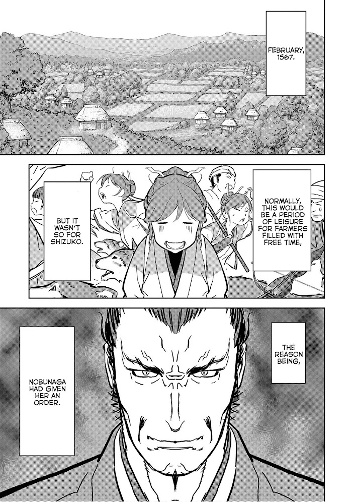 Sengoku Komachi Kuroutan Chapter 11 page 8 - 