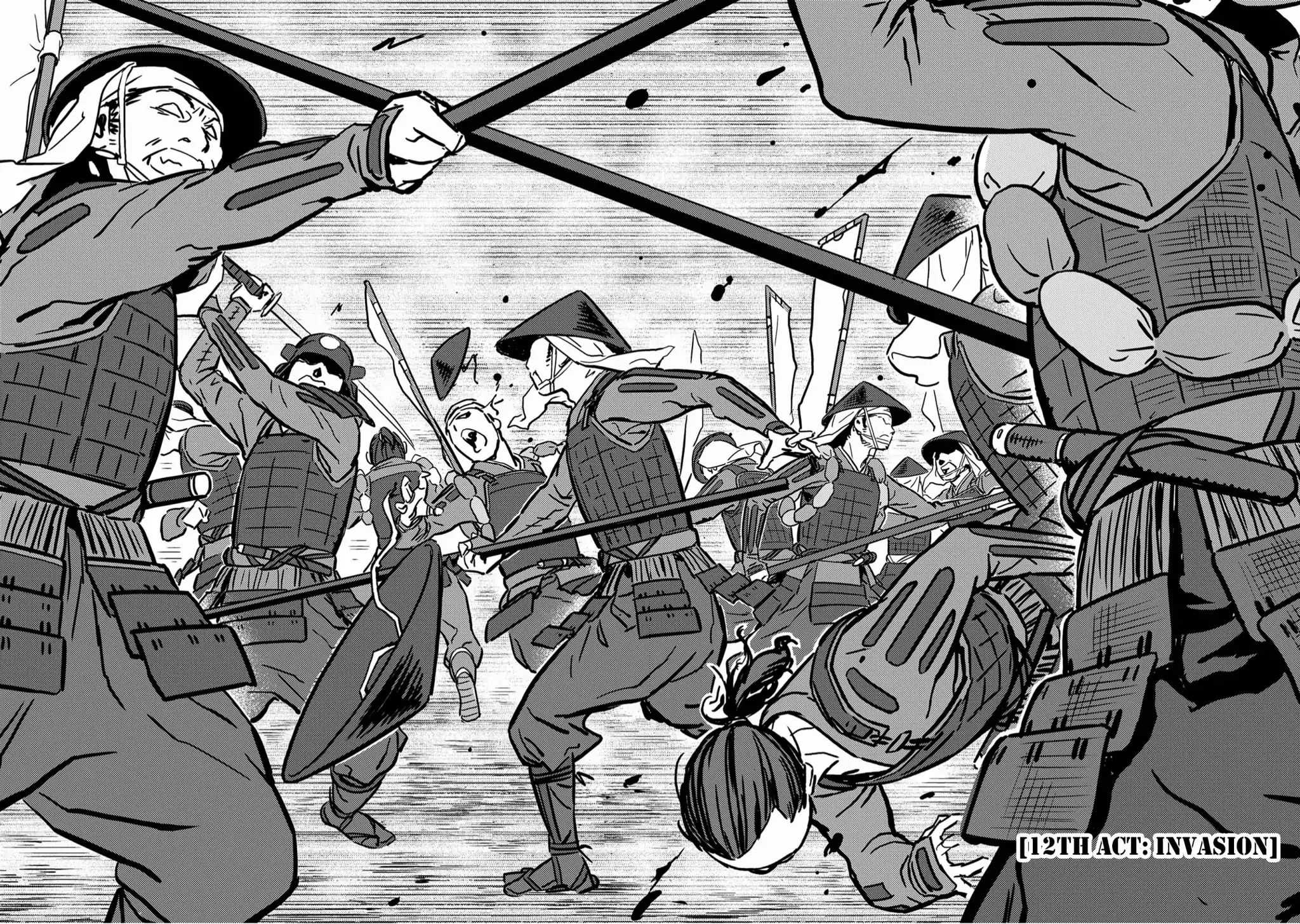 Sengoku Komachi Kuroutan Chapter 12.1 page 3 - 