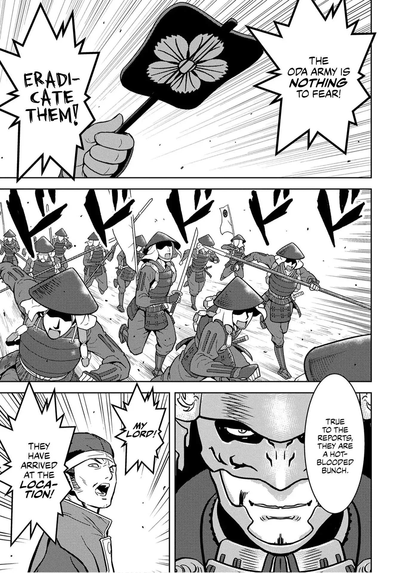 Sengoku Komachi Kuroutan Chapter 12.1 page 5 - 