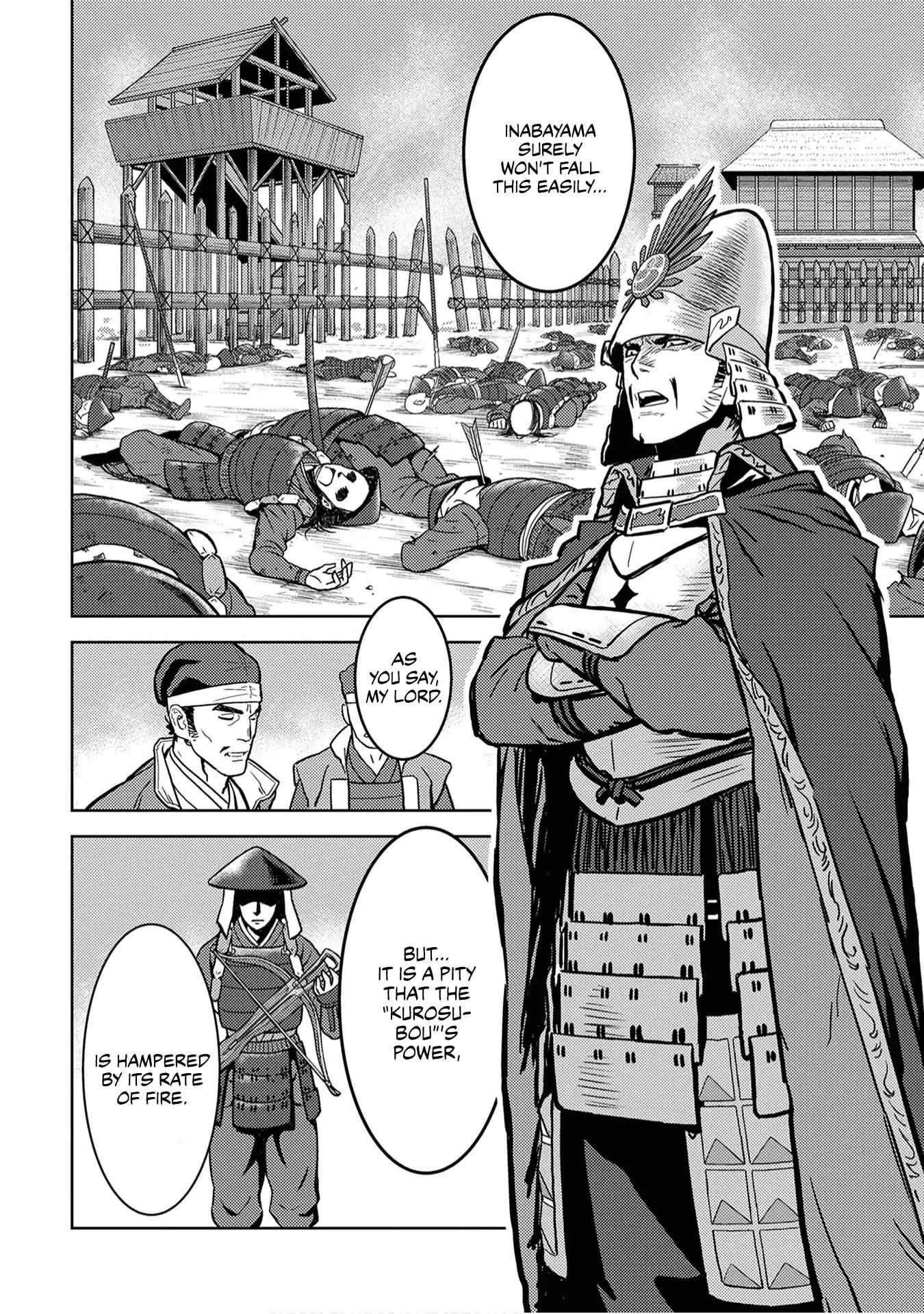Sengoku Komachi Kuroutan Chapter 12.1 page 10 - 