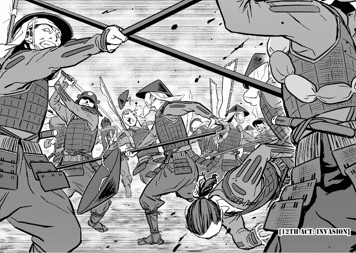 Sengoku Komachi Kuroutan Chapter 12 page 3 - 