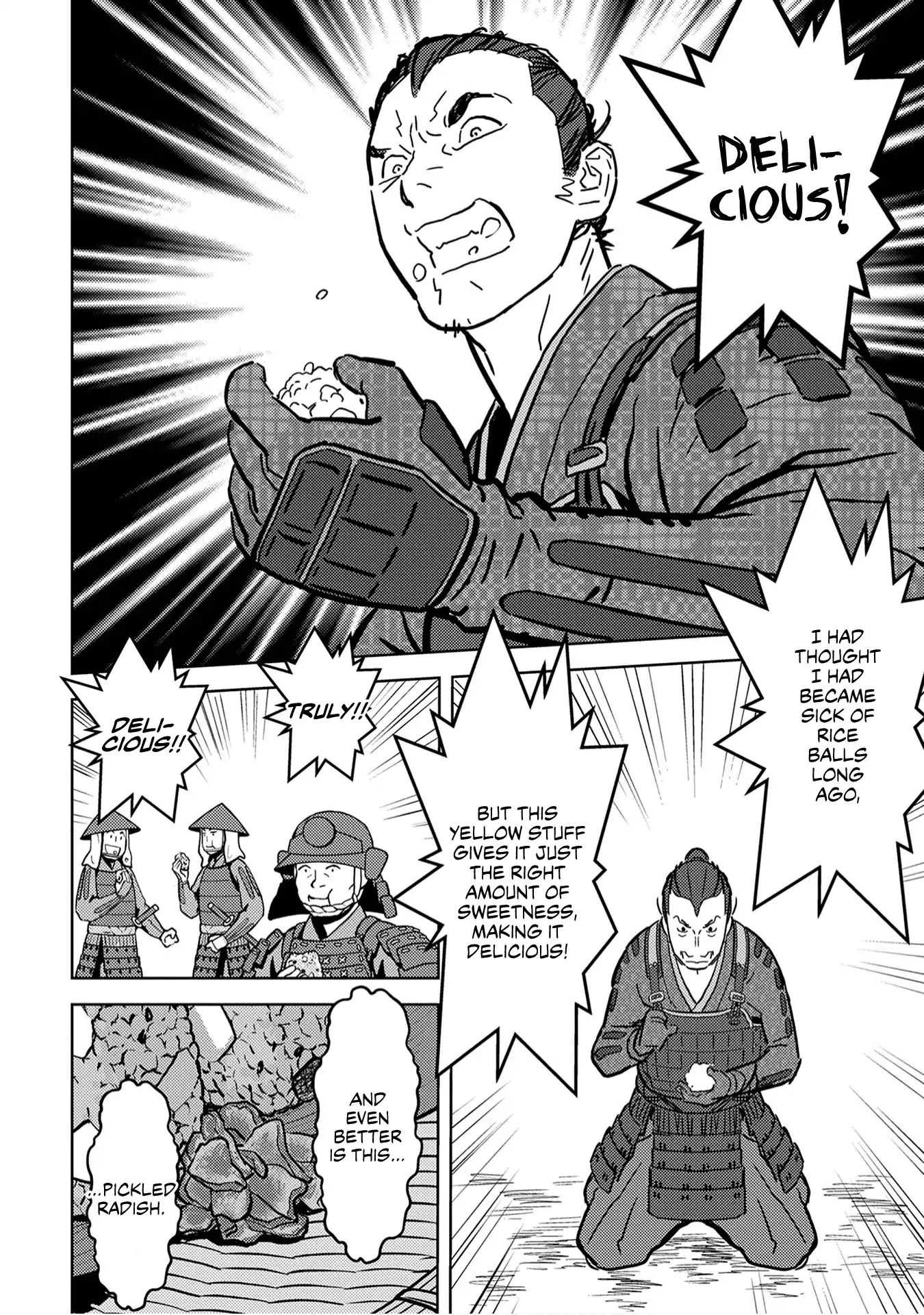 Sengoku Komachi Kuroutan Chapter 13.1 page 15 - 
