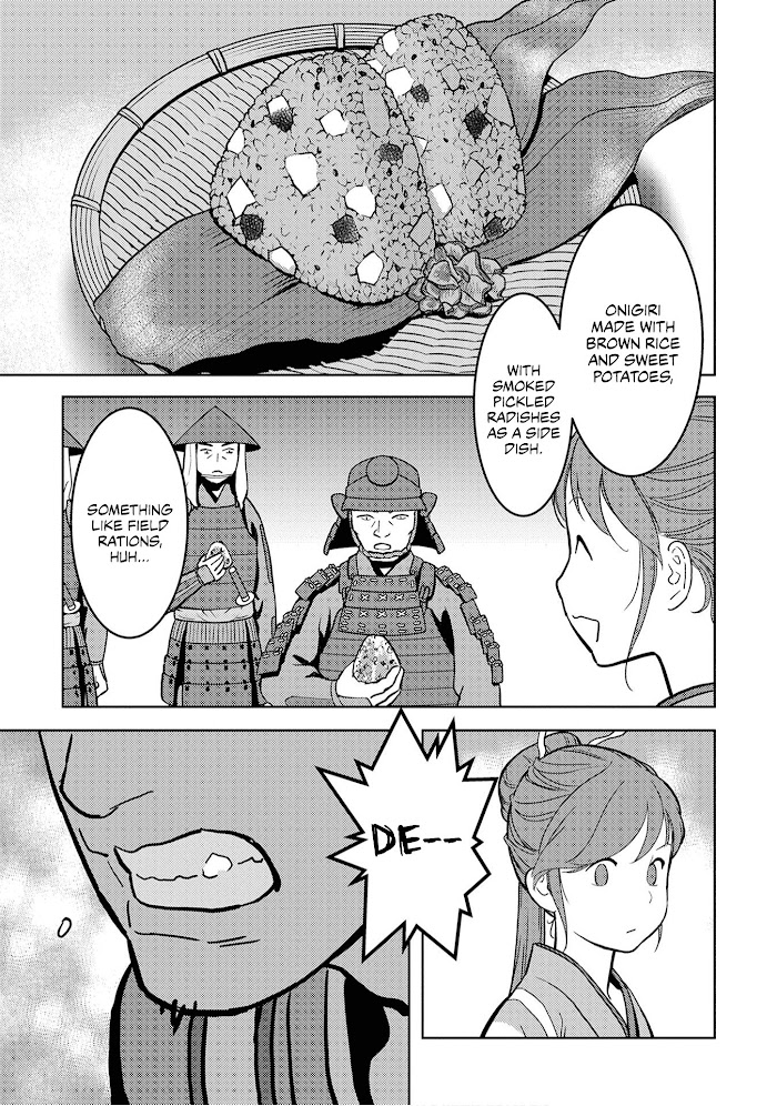 Sengoku Komachi Kuroutan Chapter 13 page 14 - 