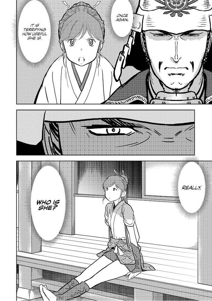 Sengoku Komachi Kuroutan Chapter 14 page 38 - 