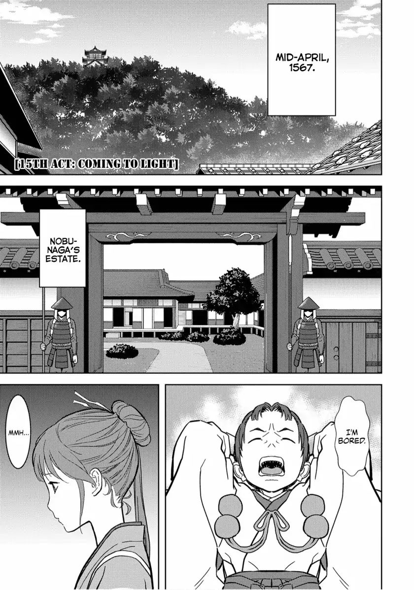 Sengoku Komachi Kuroutan Chapter 15.1 page 2 - 
