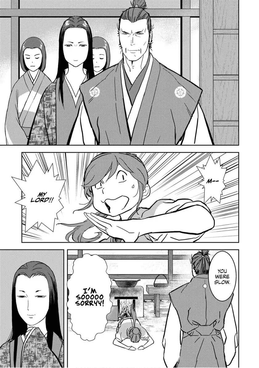 Sengoku Komachi Kuroutan Chapter 15.1 page 18 - 