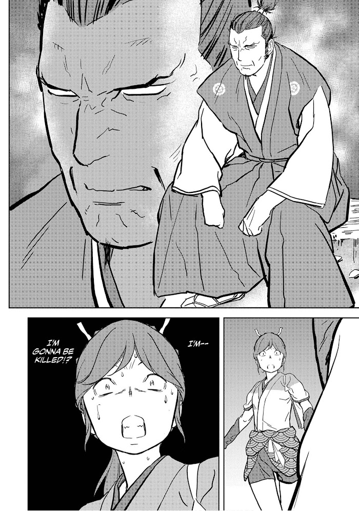 Sengoku Komachi Kuroutan Chapter 15 page 35 - 