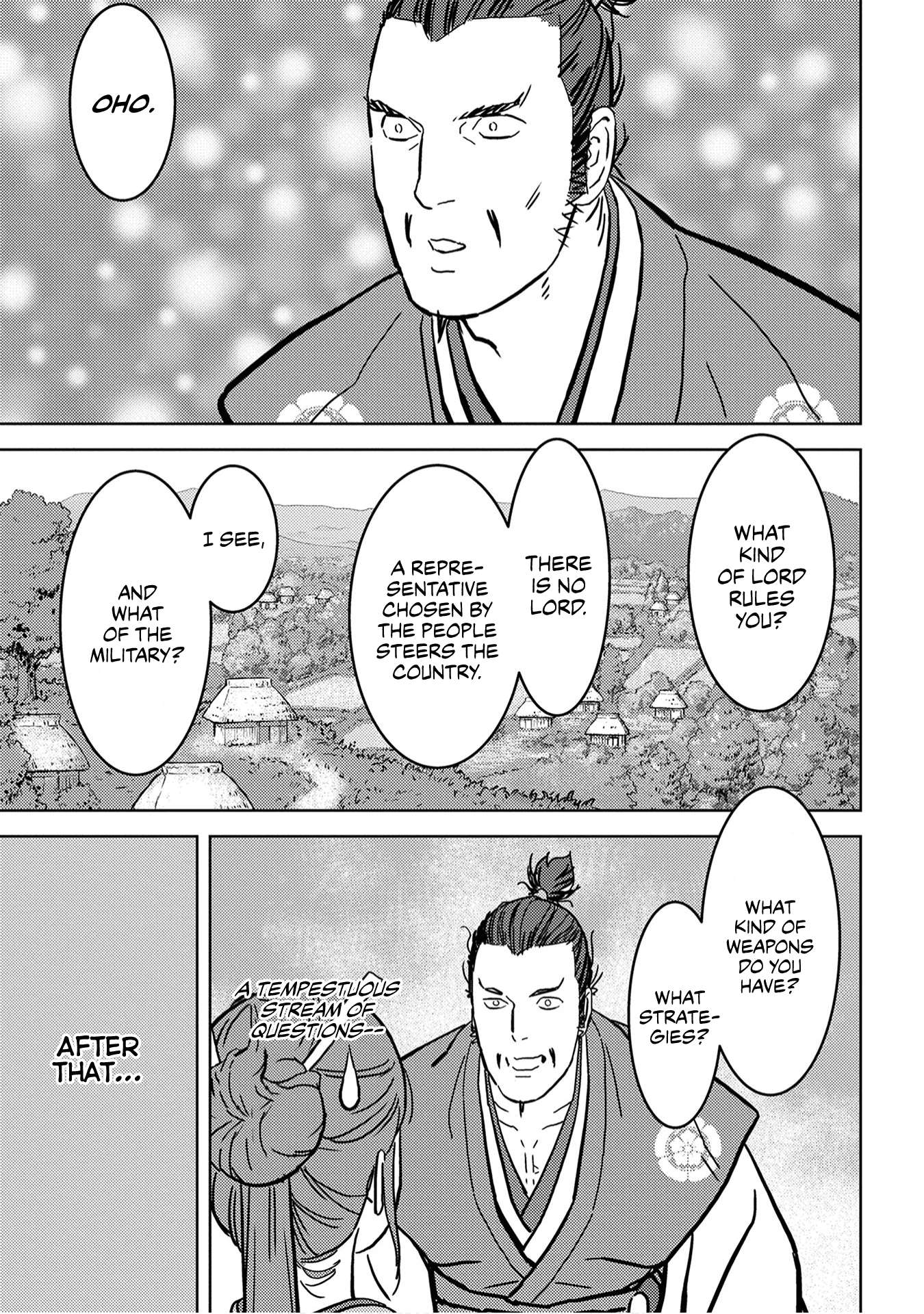 Sengoku Komachi Kuroutan Chapter 16.1 page 28 - 