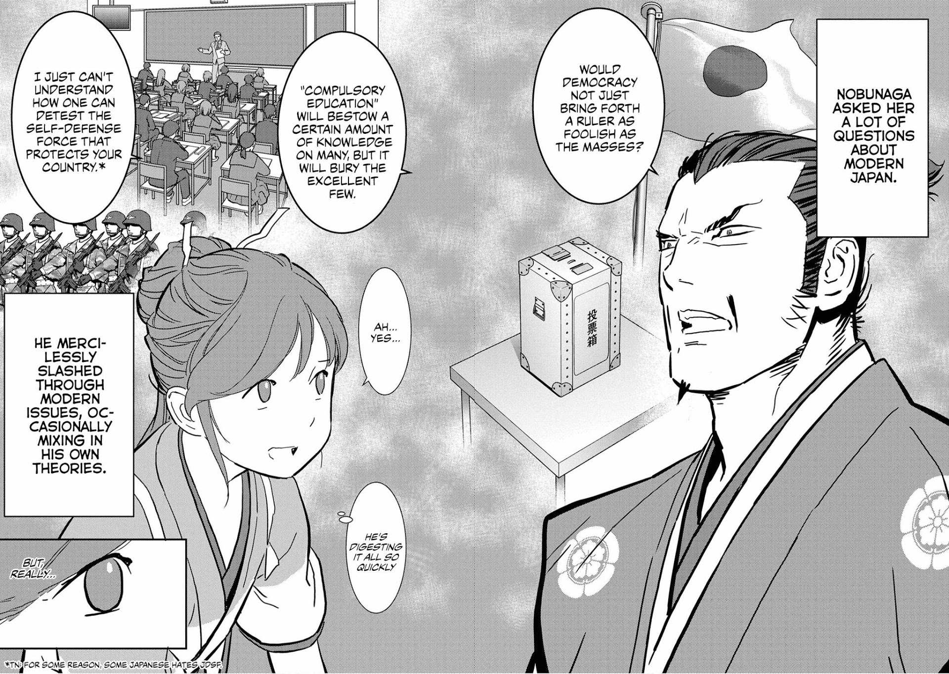 Sengoku Komachi Kuroutan Chapter 16.1 page 29 - 
