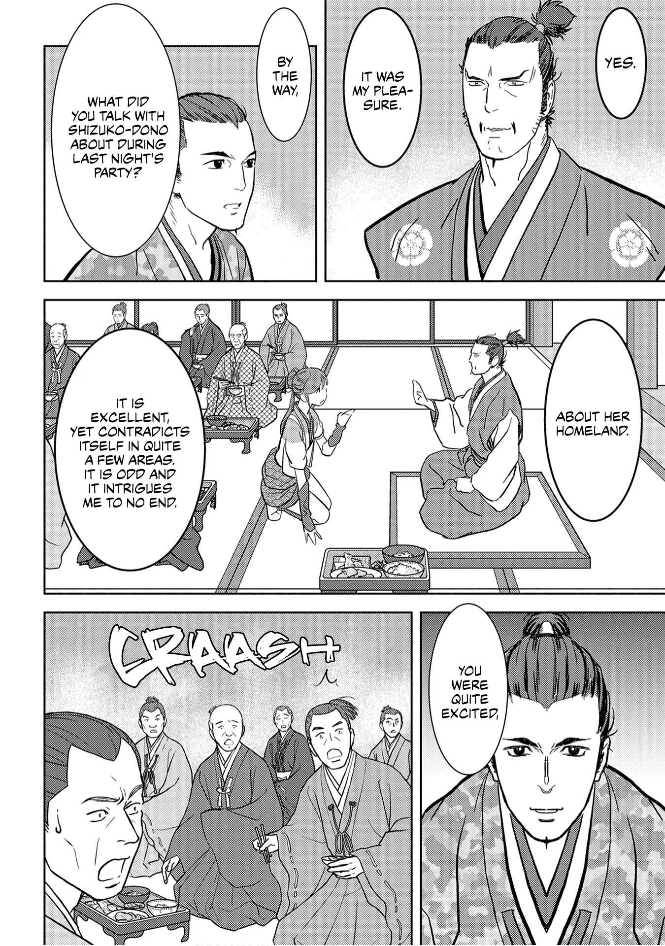 Sengoku Komachi Kuroutan Chapter 16.1 page 36 - 