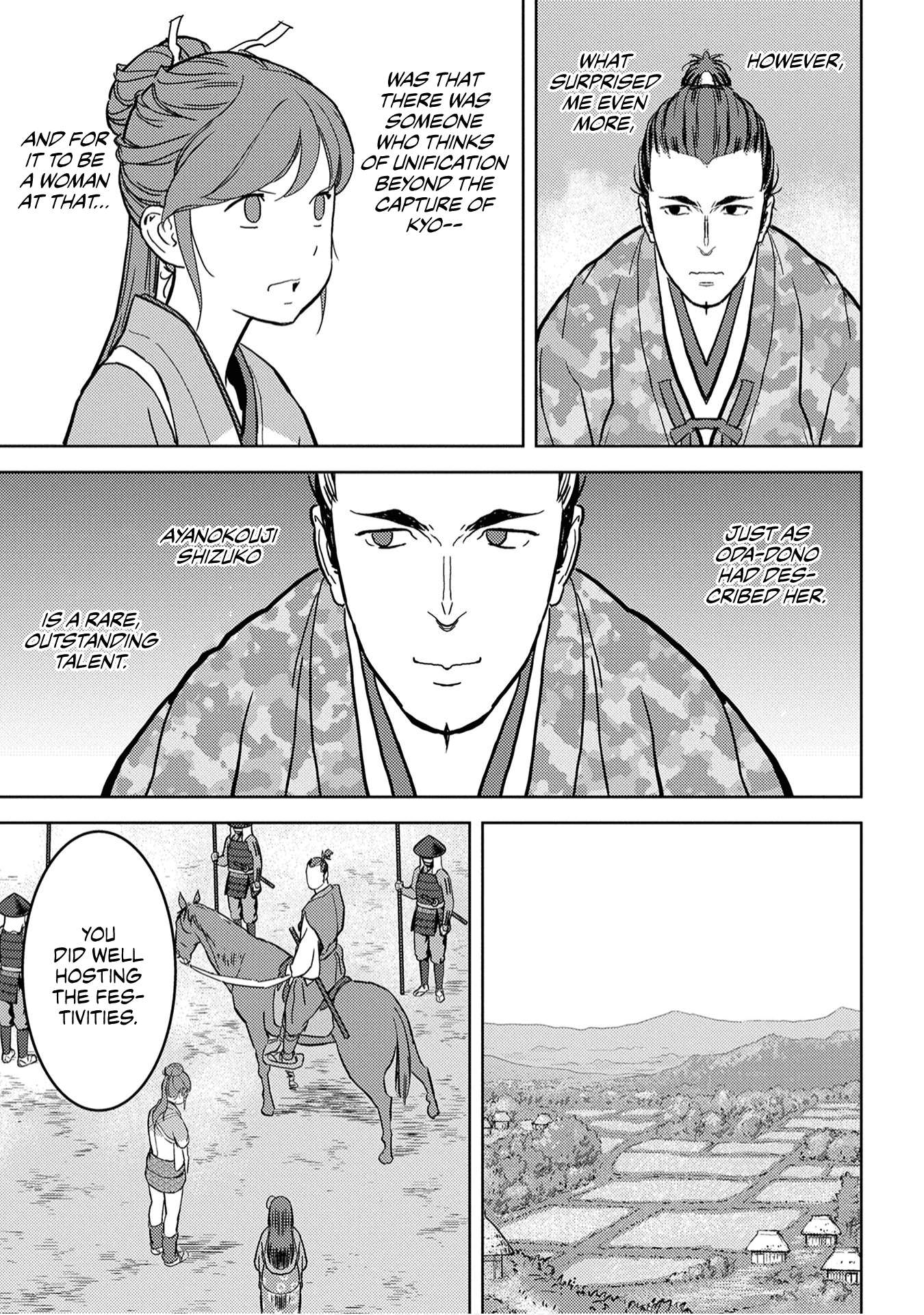 Sengoku Komachi Kuroutan Chapter 16.1 page 39 - 