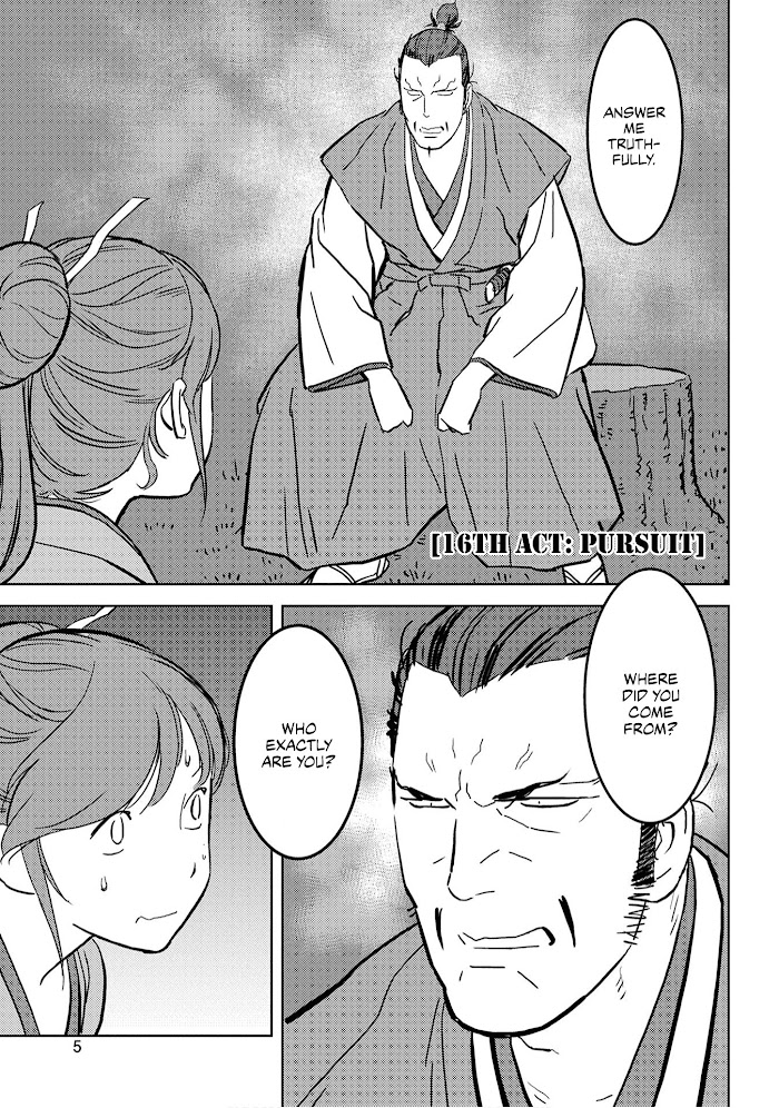 Sengoku Komachi Kuroutan Chapter 16 page 8 - 